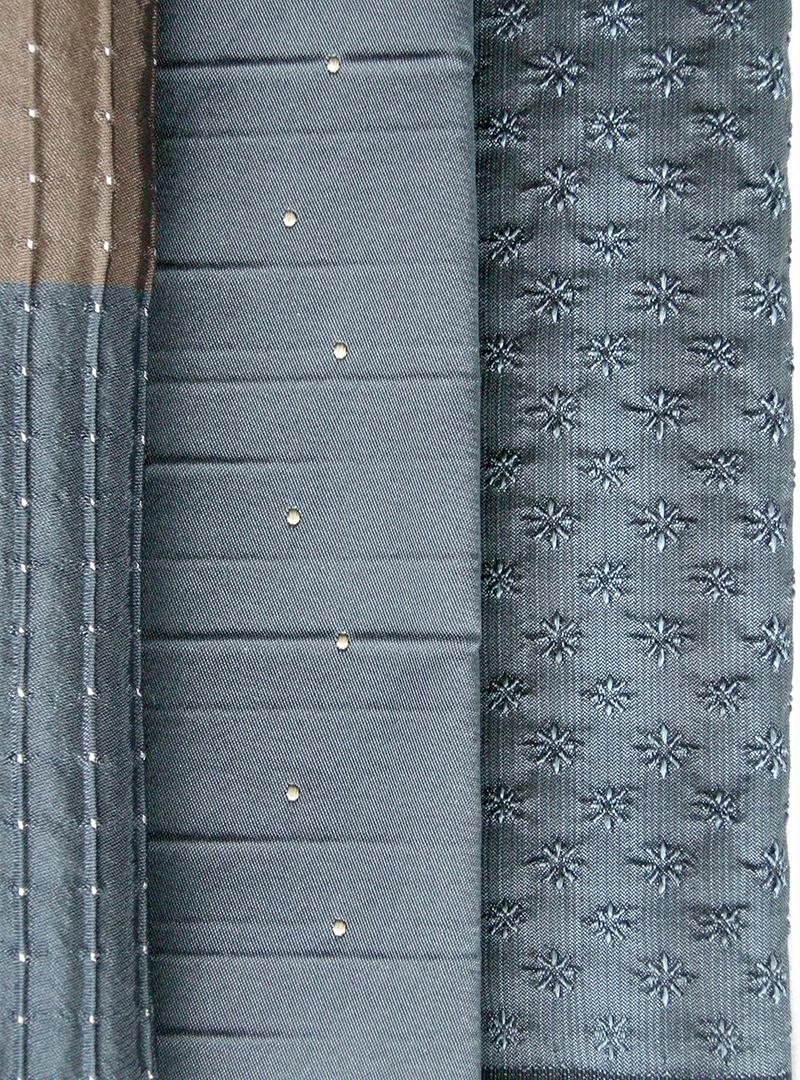 woven fabrics for ties, 3-dimensional